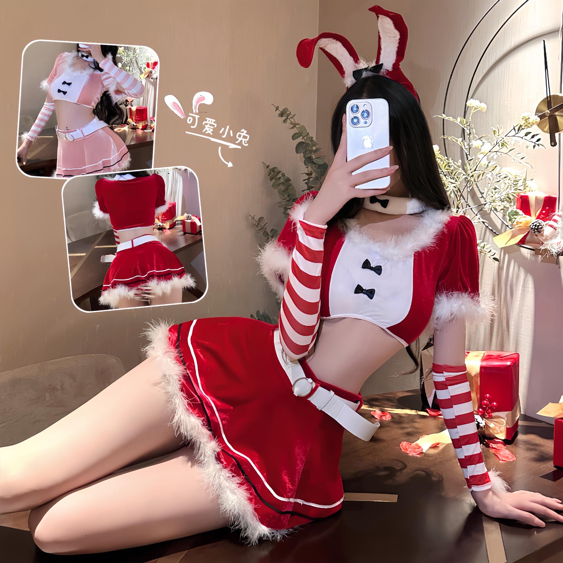 新年兔女郎演出服装女主播圣诞派对夜店酒吧qqny表演服套装