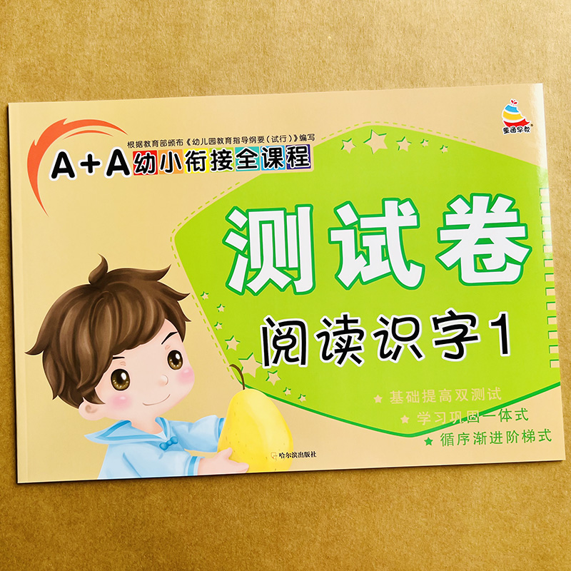 幼小衔接综合训练测试卷阅读识字