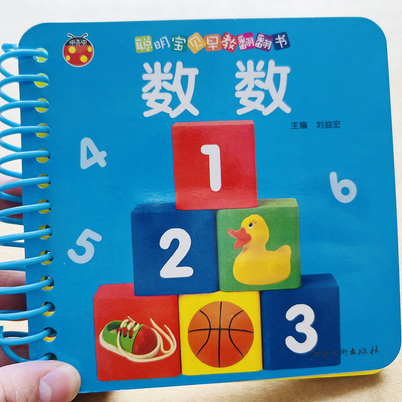 10数数卡撕不烂幼儿园数字卡教具幼儿启蒙认数字1到20宝宝认识数字