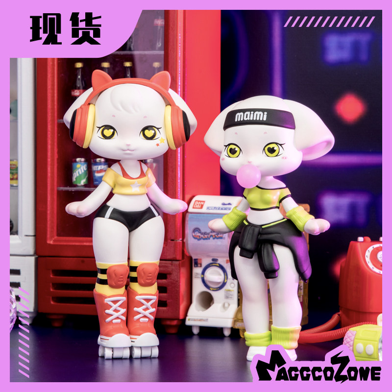 圆梦筑成麦咪心动日记宇宙喵星少女盲盒猫咪公仔潮玩手办周边泡泡