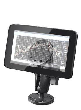 农机驾驶导航电脑万向支架1英寸球头AMPS圆形30X38孔距支架