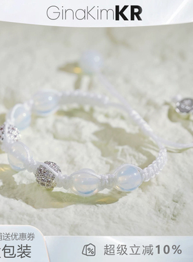 GinaKimKR2025ins天然月光石手链