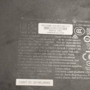 可维修Creative Sound Blaster X3声卡，黑色