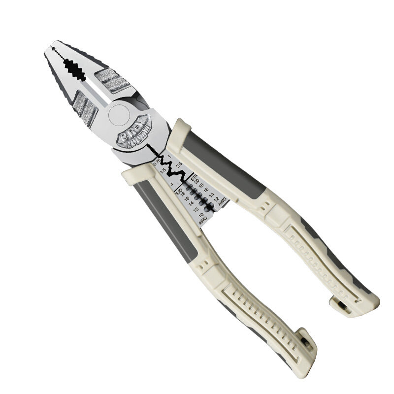 极速老虎钳子多功能万用德国尖嘴钳E电工专用工具钢丝钳工业级手