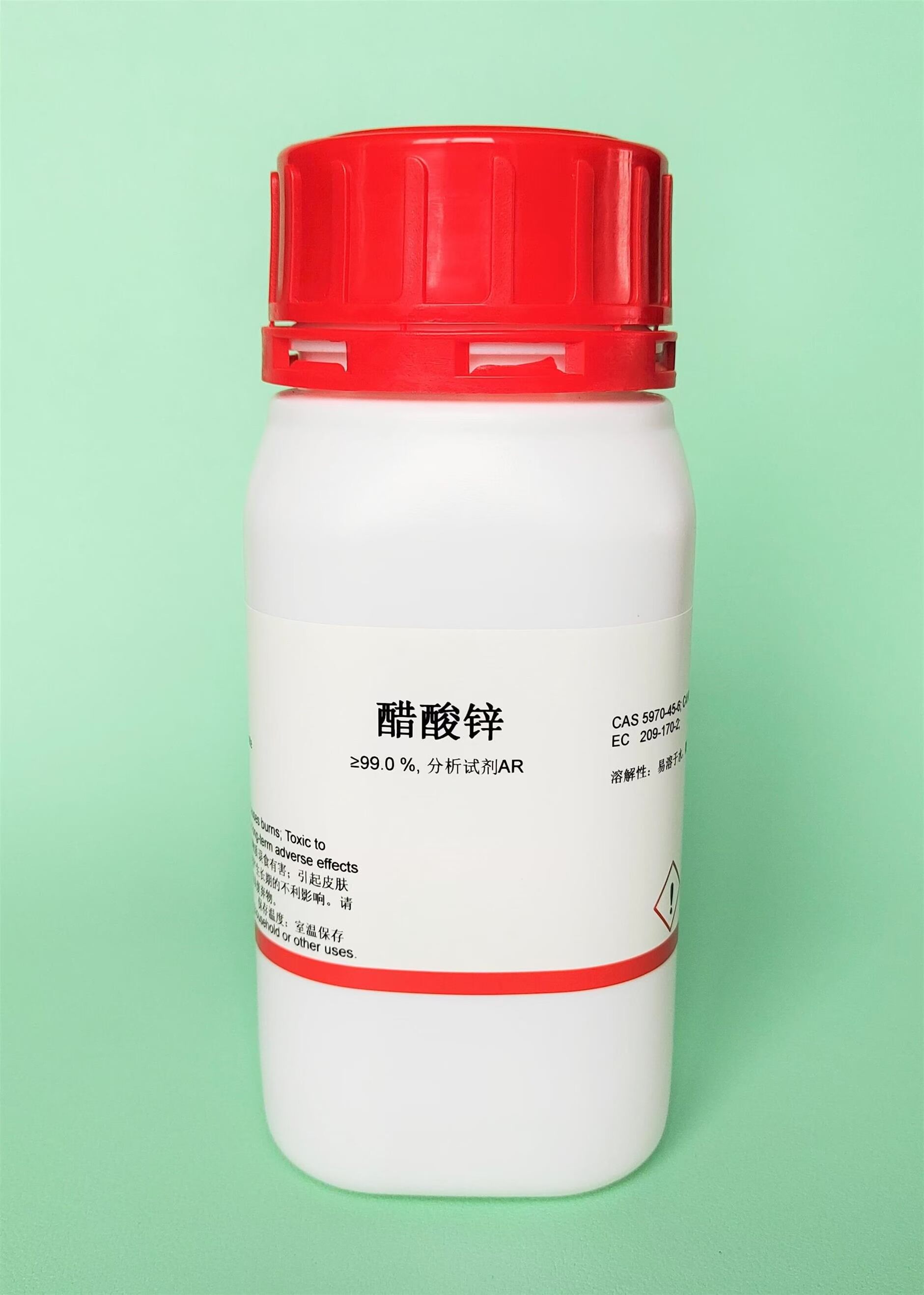 实验试剂 醋酸锌/乙酸锌 二水/cas:5970-45-6 ar分析 250g 500g