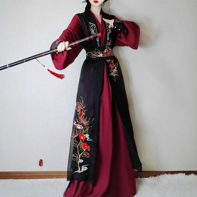 魏无羡异域cos服甲胄汉服帅气古风假发男cos服二次元漫展交领长衫