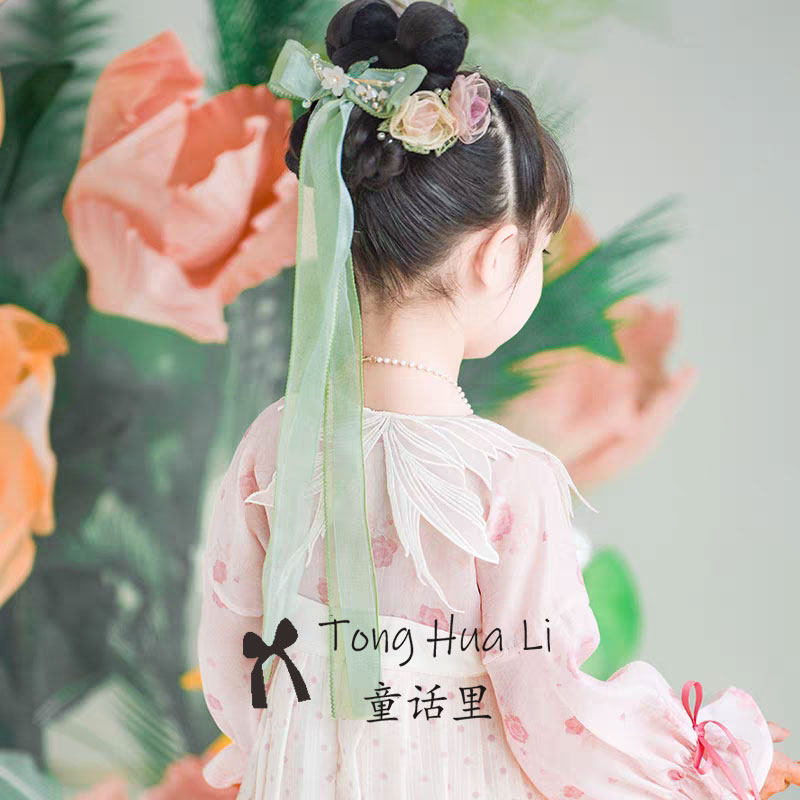 古风后压古装超仙飘带发带发饰图片