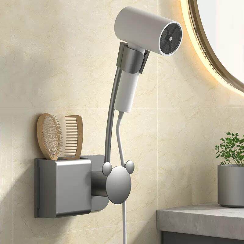 懒人吹风机支架免手持旋转解放双手电吹风机风筒置物架壁挂免厂家