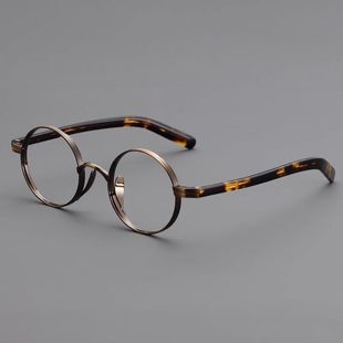 新款 圆形防蓝光老花镜高清护目抗疲劳久戴不累中老年阅读护眼 时尚