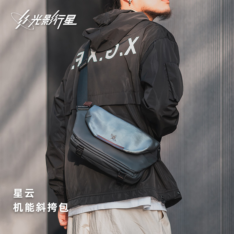 单肩休闲小斜挎包GYXX运动帆布图片