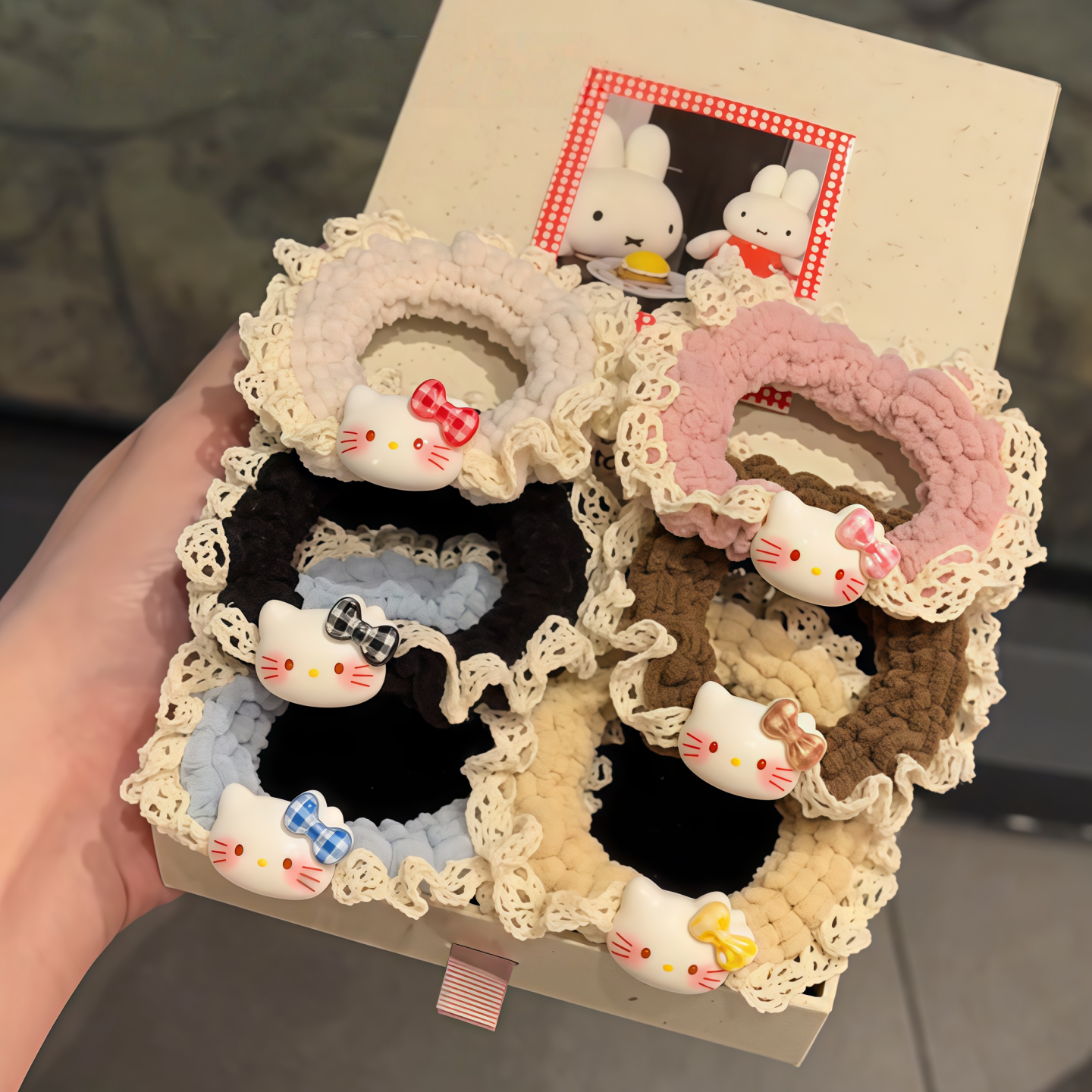 甜美彩色蕾丝小肠发圈女秋冬可爱头绳毛线发绳少女心头花马尾皮筋,饰品/流行首饰/时尚饰品新,发饰,淘宝优惠券,粉丝福利购,淘宝优惠卷