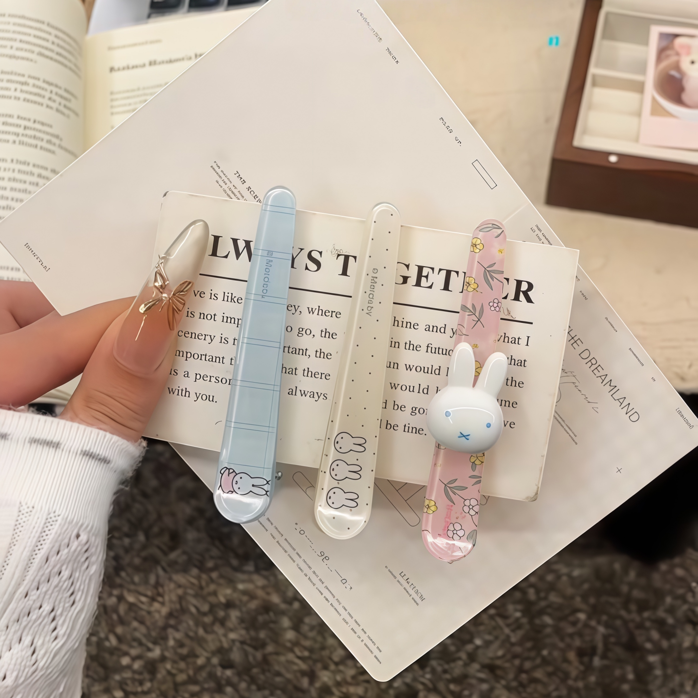 发夹卡通鸭嘴夹侧边一字刘海夹