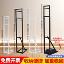 人形立牌支架H型KT板结婚生日场景布置广告牌展示牌站立展板架子