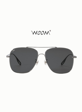 WOOM单反级玻璃太阳镜复古高级墨镜高清防摔镜片男女新款Bright02