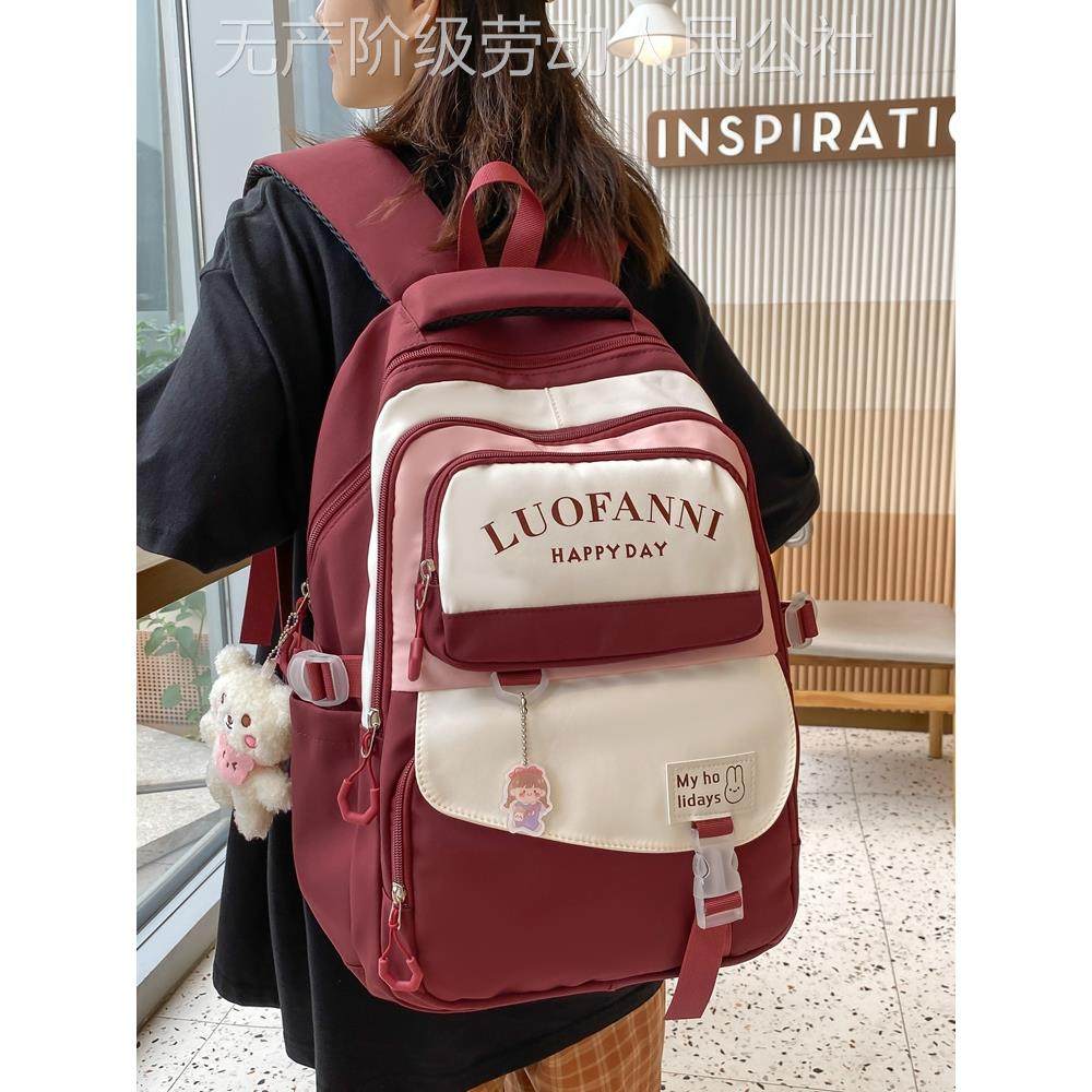 ��ɫ+���ΰ�+����+2�������ܹҼ� ins��ϵ����������ѧ�����Ů����У԰�ٴ����˫�������������