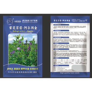 大叶苜蓿进口紫花木须种子牛羊饲料食用芽苗菜木须菜牧草秋播