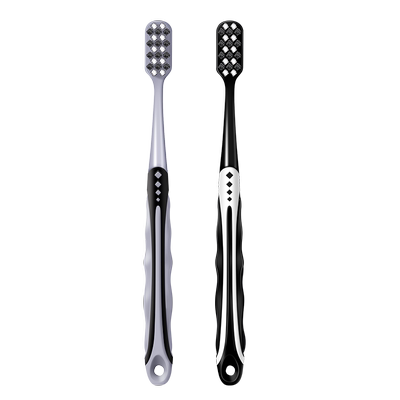 【去渍黑科技】男士中硬毛牙刷