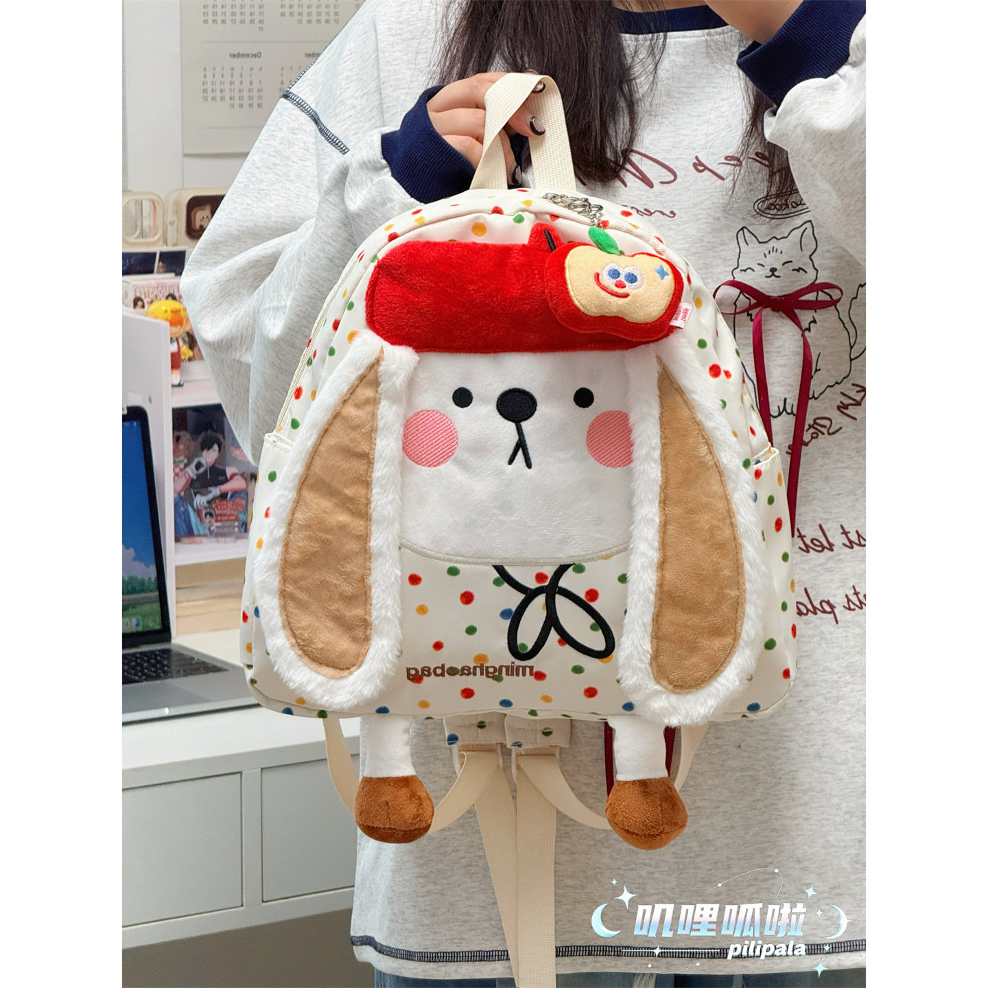 高颜值童趣卡通双肩包大小背包