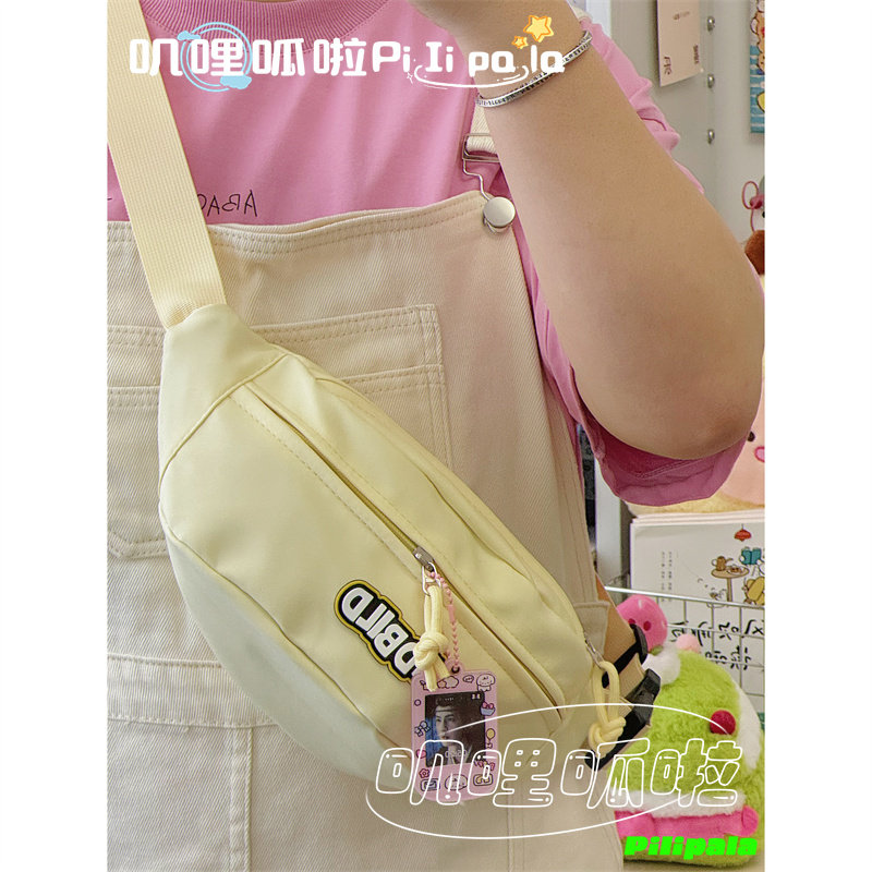 日系ins风胸包女 小清新休闲百搭斜挎包百搭学生户外运动骑行腰包,箱包皮具/热销女包/男包,胸包,淘宝优惠券,粉丝福利购,淘宝优惠卷