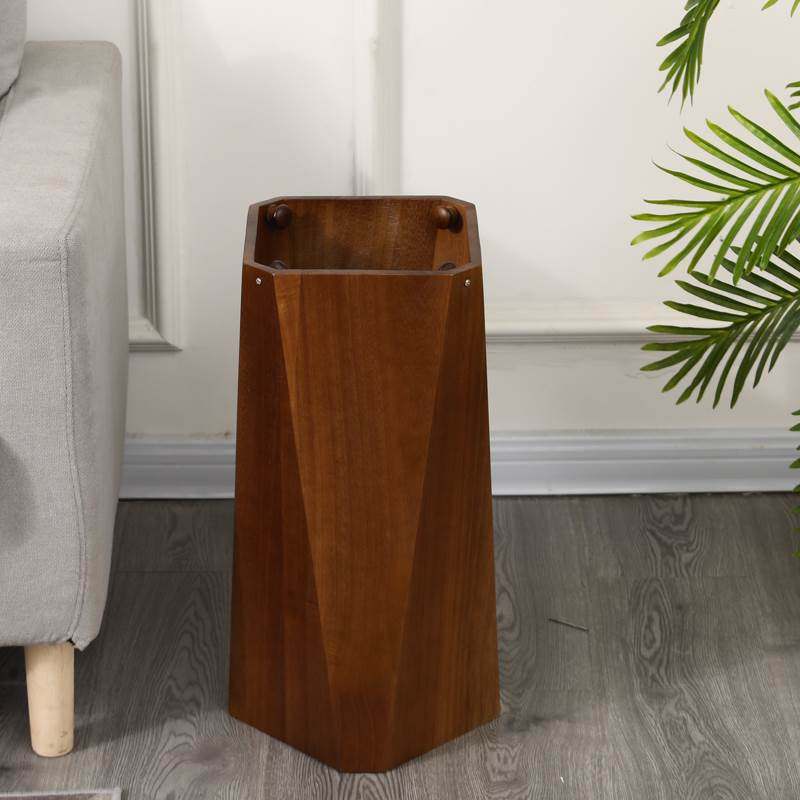 中式简约雨伞桶家用实木雨伞架办公放伞筒创意几何高端雨伞收纳架,住宅家具,家用雨伞架,淘宝优惠券,粉丝福利购,淘宝优惠卷