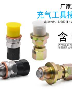 剪板机配件 充气工具接头氮气充气阀 阀芯 氮气缸单向阀充气嘴CQJ