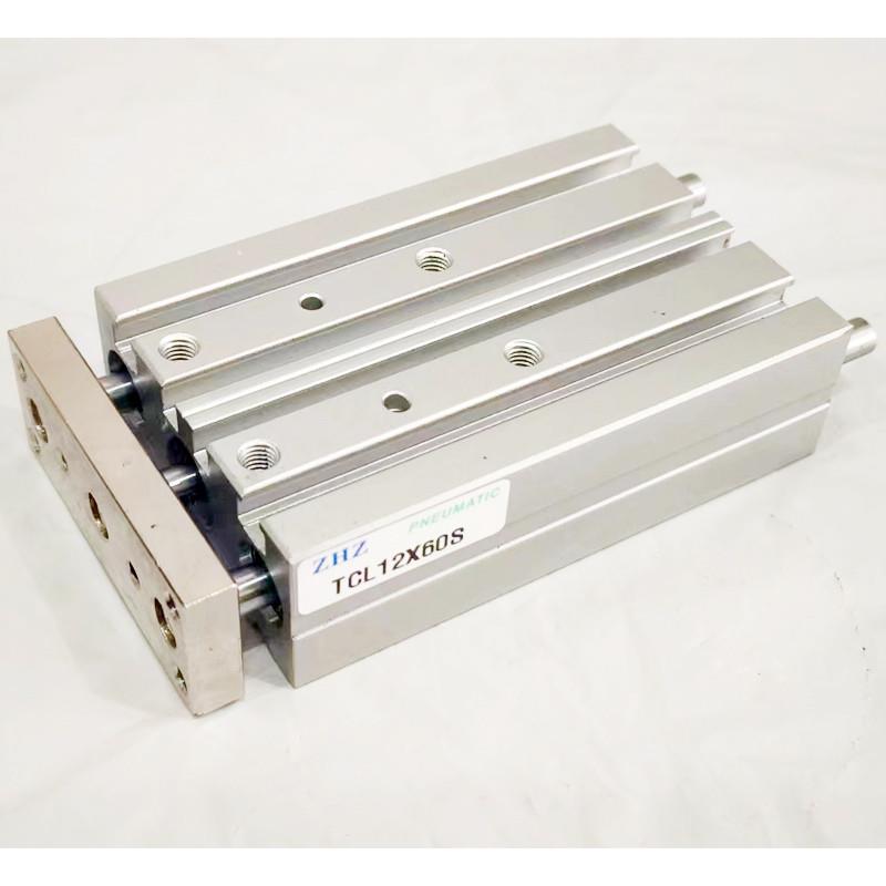 小型气动三轴带导杆气缸TCM/TCL12X10SX20X25X50X75X100X125X150S