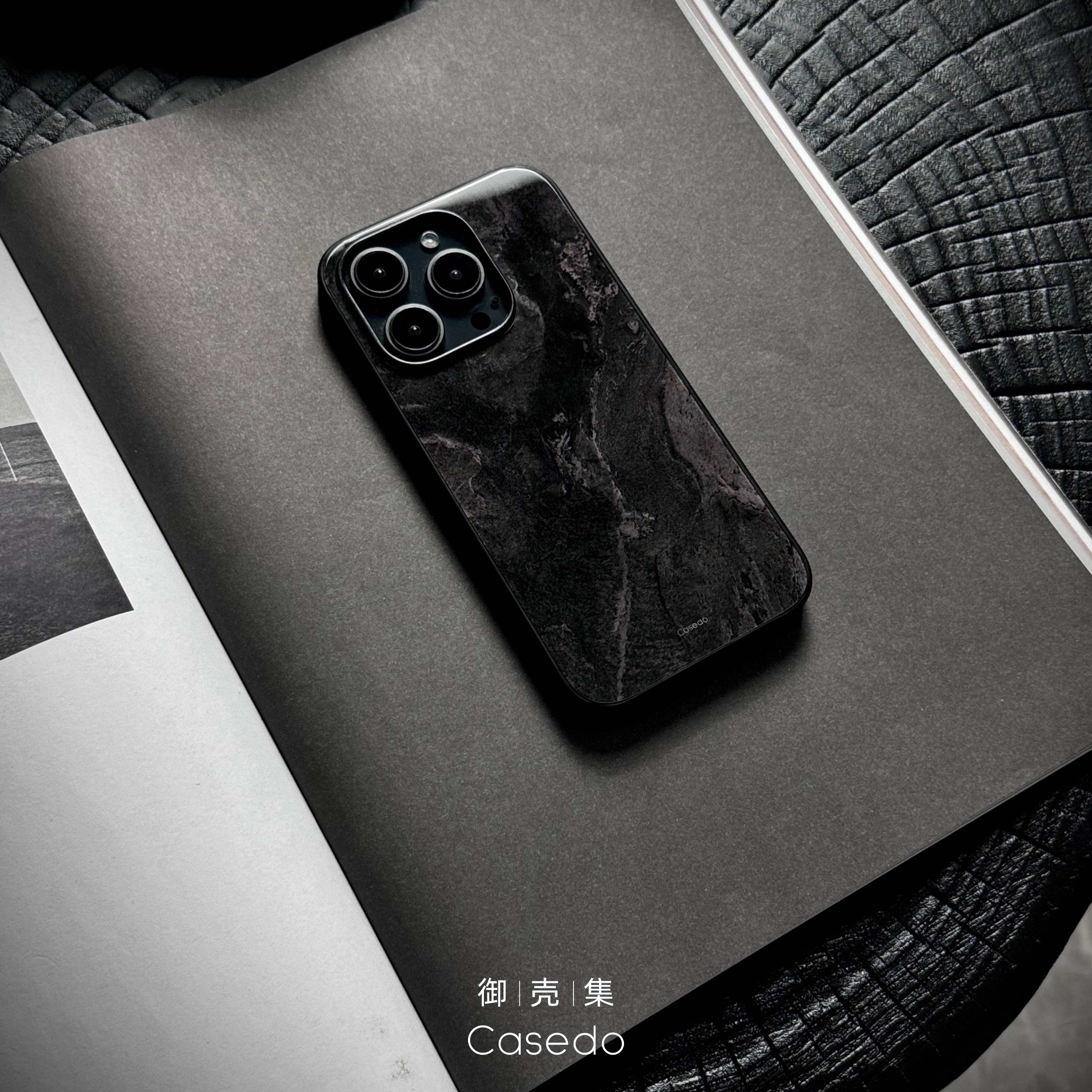 「岩语」御壳集原创新中式适用于iPhone16promax苹果15pro/14plus/华为mate60/p70/小米14钢化玻璃手机壳
