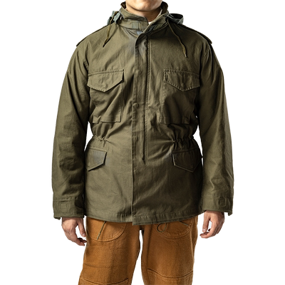 M65复古0G107野战风衣