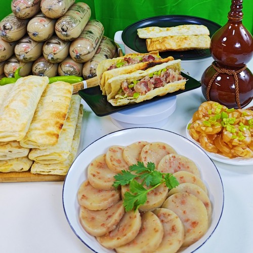 驴不韦驴肉风味焖子河北特产