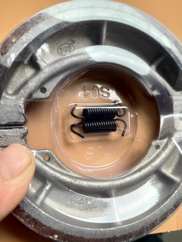 适用豪爵国4电喷EH150 HJ150-25/25A HJ150-2K刹车皮片