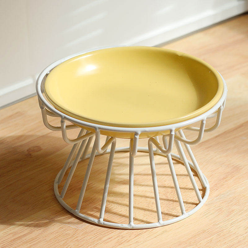 猫碗碟子零食碗罐头碗猫咪高脚碗专用扁脸陶瓷黑色食盆饭盆猫粮碗,宠物/宠物食品及用品,宠物智能碗,淘宝优惠券,粉丝福利购,淘宝优惠卷