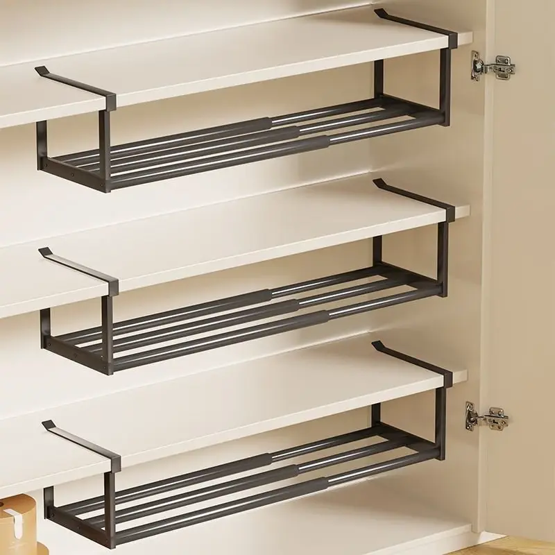 鞋架家用可伸缩鞋柜分层隔板鞋托