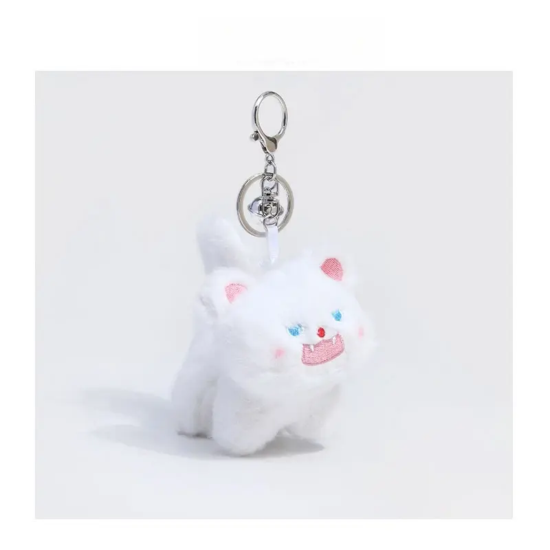 炸毛猫可爱包包挂件女生毛绒公仔