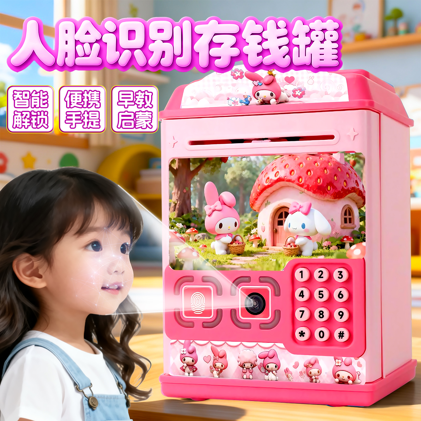 存钱罐2025新款只进不出