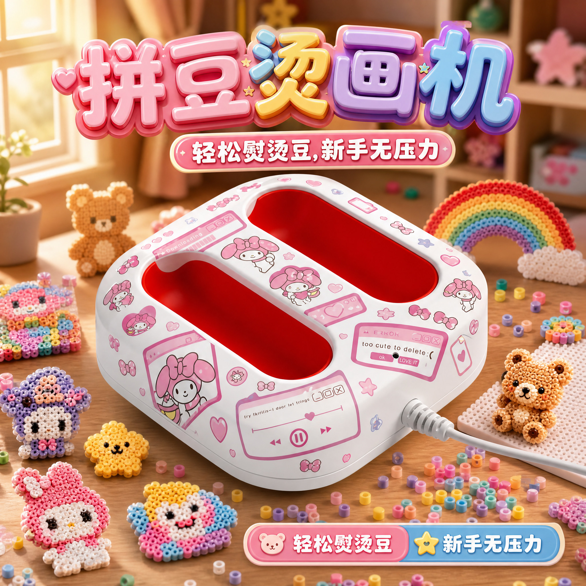 烫画机大尺寸拼豆专用图片