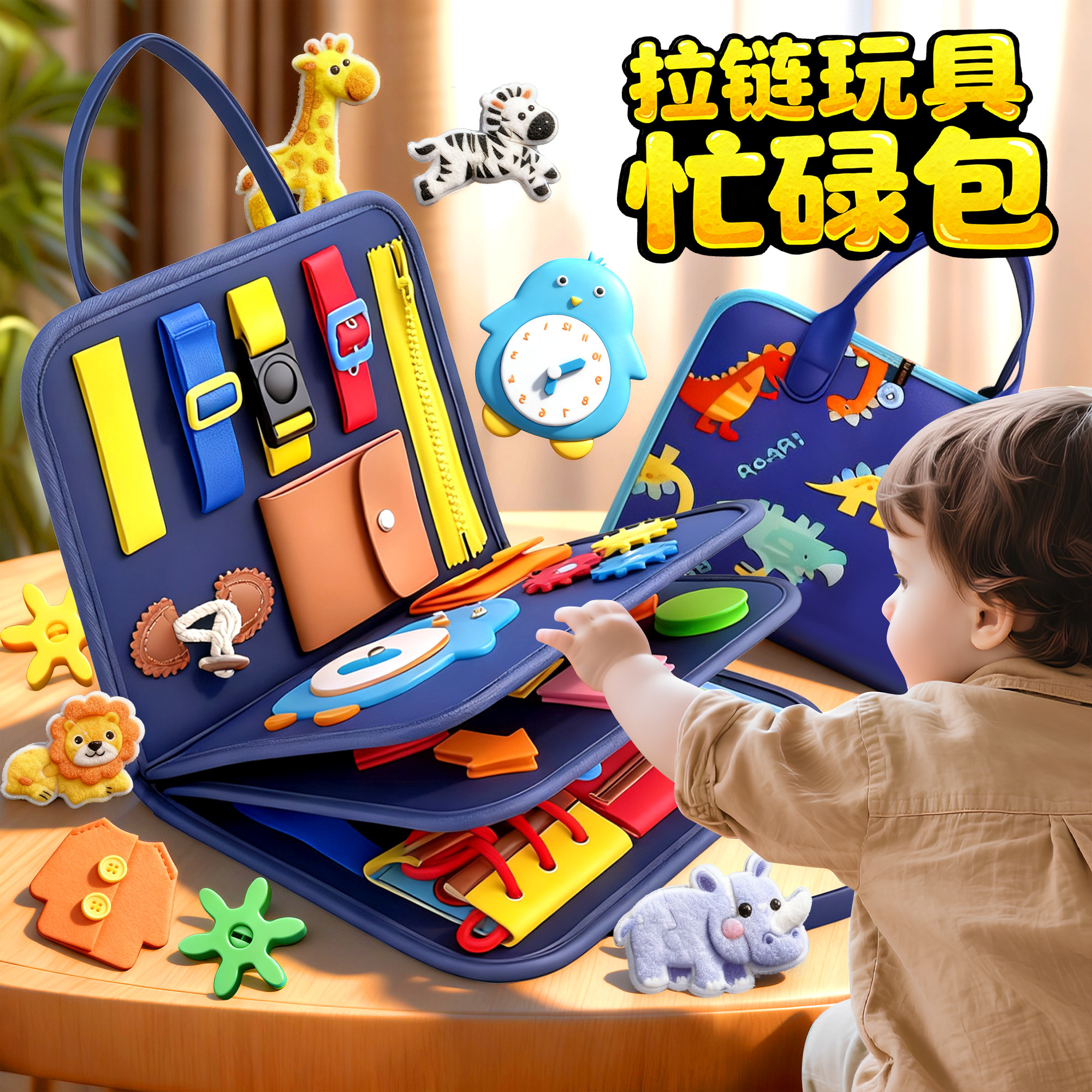 婴儿蒙氏早教益智宝宝玩具