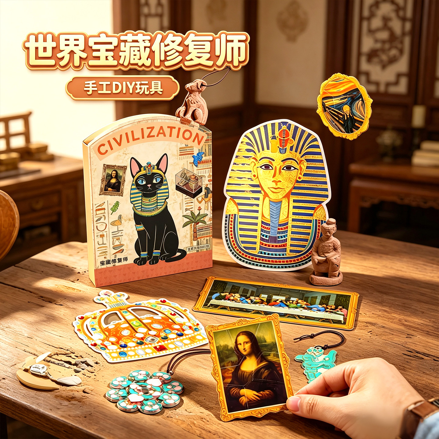 世界宝藏修复师儿童玩具图片