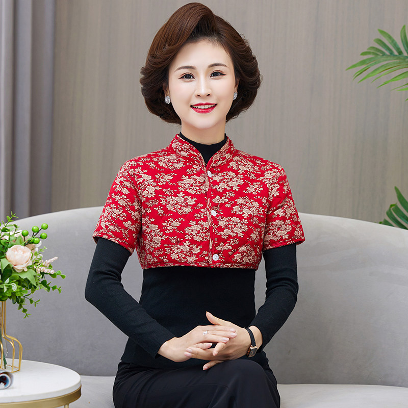 妈妈款保暖护肩睡觉防寒坎肩