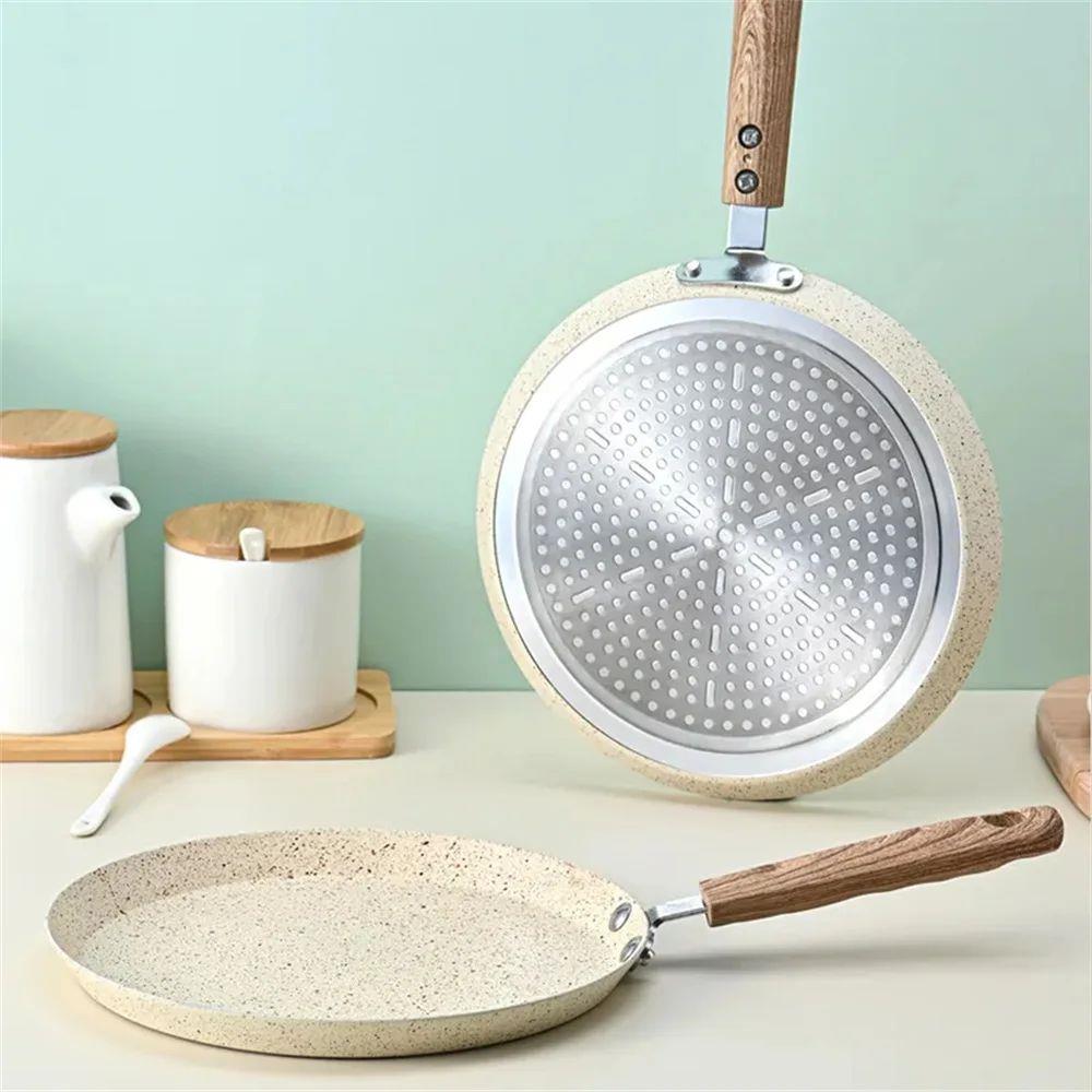Frying Pan Non-stick Pancake Crepe Pan Mini Induction Pan fo