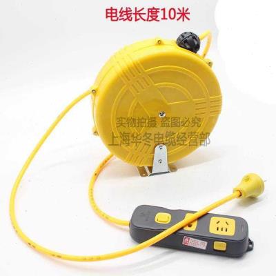 热销迷你自动伸缩电缆盘 o卷线器 绕线盘 自动迷你电鼓 迷你拖线