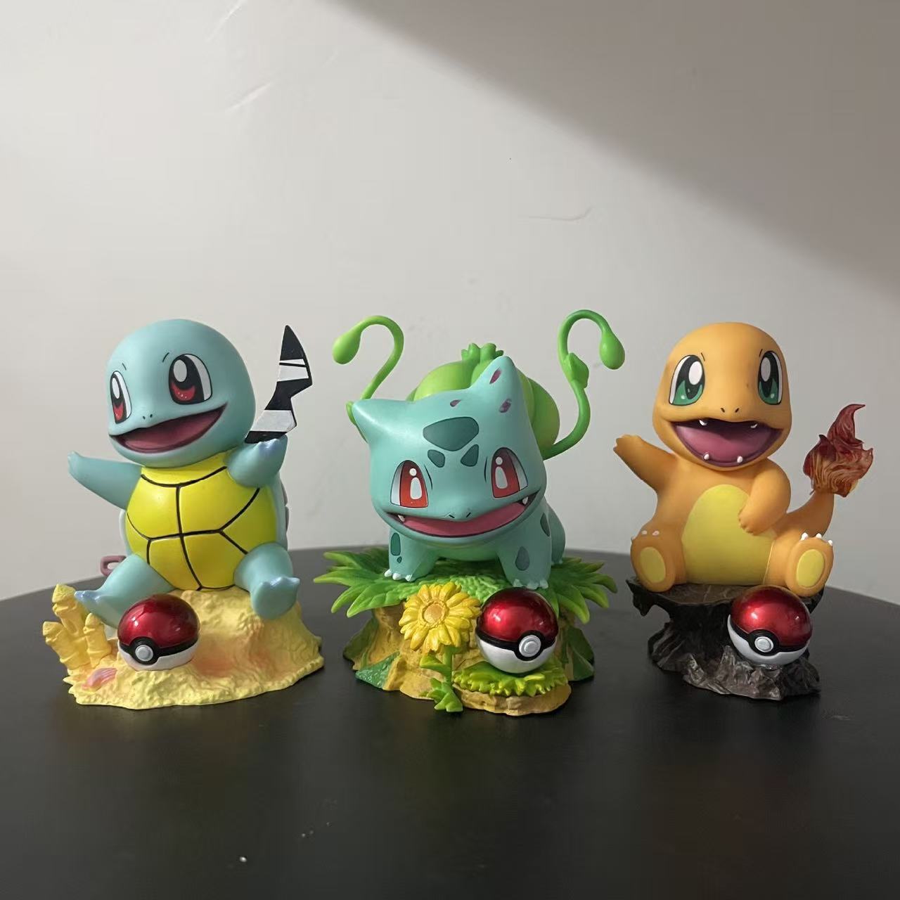 BKM宠物精灵杰尼龟妙蛙种子小火龙GK手办公仔二次元潮玩模型摆件