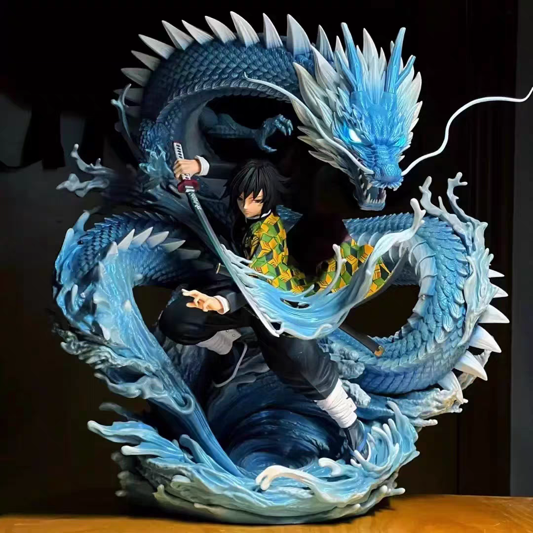 鬼灭之刃手办富冈义勇炎柱福袋