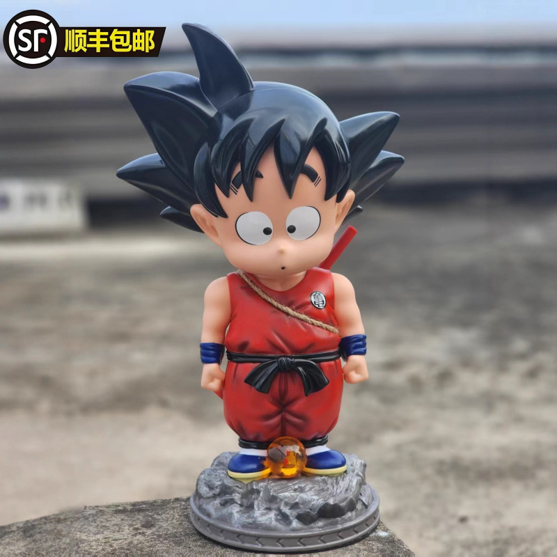 七龙珠童年孙悟空手办1比1大号GK模型公仔动漫装饰摆件礼物