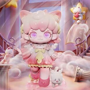 正版米可自定义喵生系列盲盒可爱公仔手办桌面摆件女生礼物潮玩具