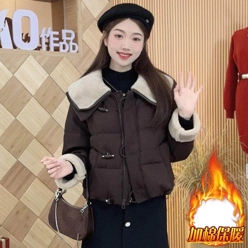 JOYIASS欧货高级感显瘦减龄服女士2025年冬季新款加厚加保暖外套