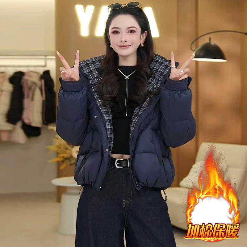 JOYIASS宽松休闲法式短外套女不撞款独特保暖2025冬季服上衣 女装/女士精品 棉衣/棉服 原图主图