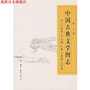 【正版书】 中国古典文学图志—宋、辽、西夏、金、回鹘、吐蕃、大理国、元代卷 杨义 著 生活·读书·新知三联书店