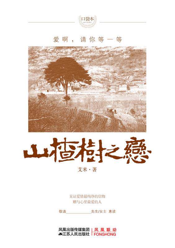 【正版书】 山楂树之恋 艾米 著 江苏人民出版社