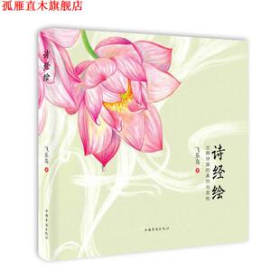 【正版书】 诗经绘:古典诗画的美丽与哀愁 飞乐鸟 中国华侨出版社