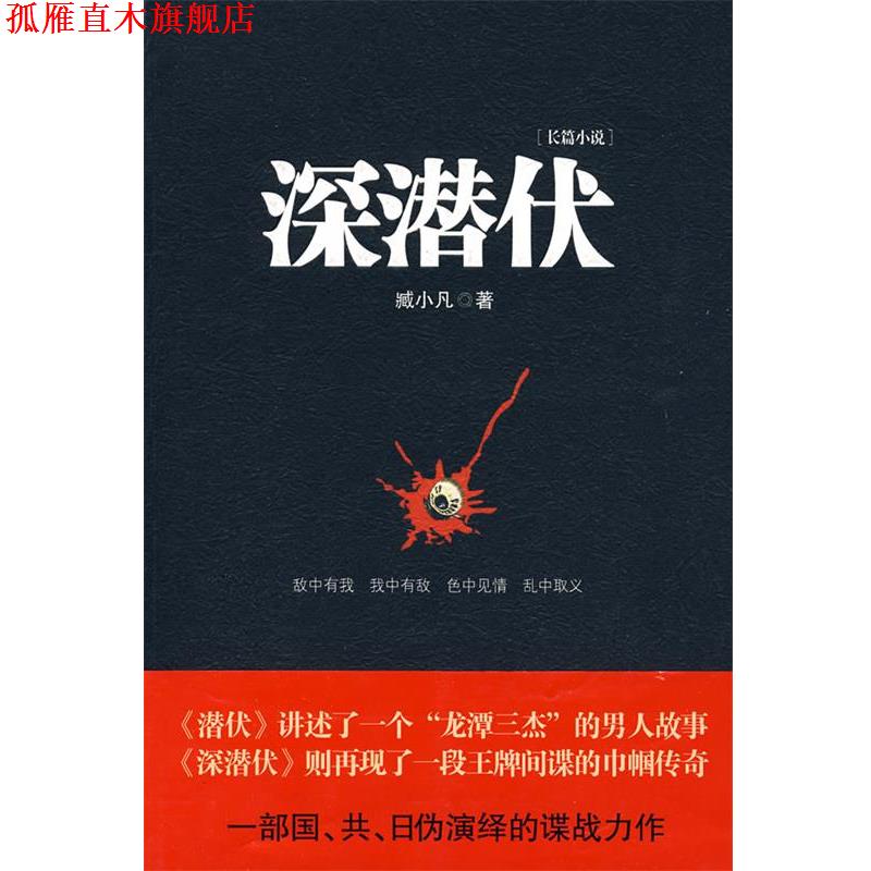 【正版书】 深潜伏 臧小凡　著 江苏人民出版社